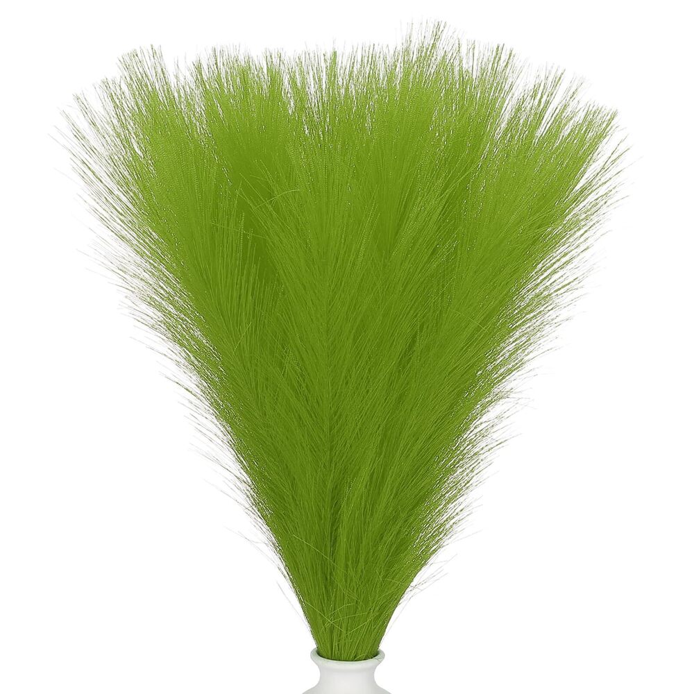 6714 21.7in Pampas Grass Decor, 50pcs Artificial Pampas Grass Bulk Fluffy